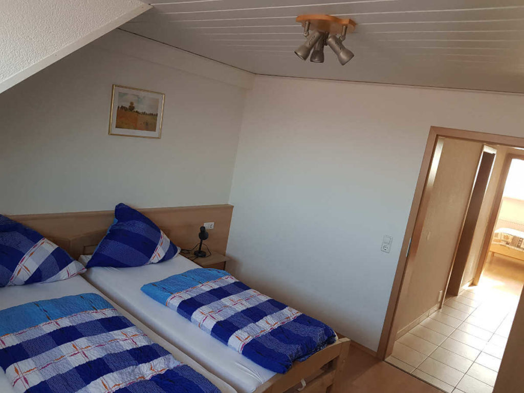 Schlafzimmer in Ferienwohnung Ferienhaus Hilebrand Tettnang